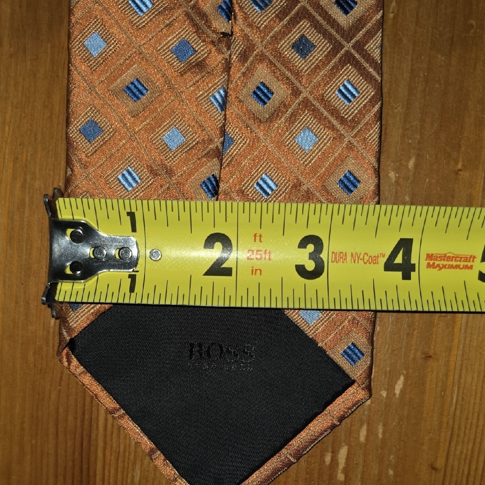 BOSS Orange Patterned Tie - Picture 8 of 8